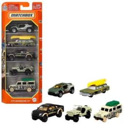 מארז 5 מכוניות מאטצ' בוקס