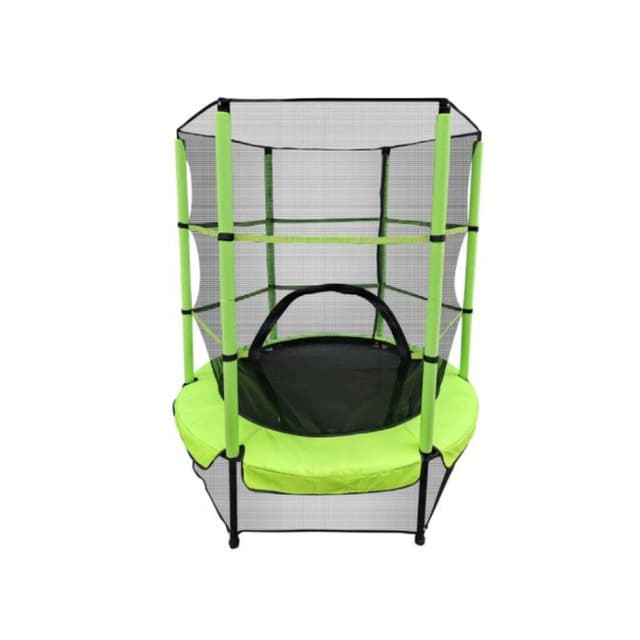טרמפולינה 55" אינץ 140 ס"מ בצבע ירוק JUMPY JUMP - ToySale חנות הצעצועים הזולה במדינה