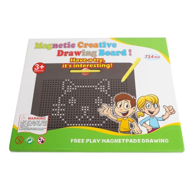 לוח כדורים מגנטי עם עט לציור ועיצוב - ToySale חנות הצעצועים הזולה במדינה