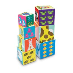 מגדל קוביות מאוירות לפעוטות מבית I am - ToySale חנות הצעצועים הזולה במדינה