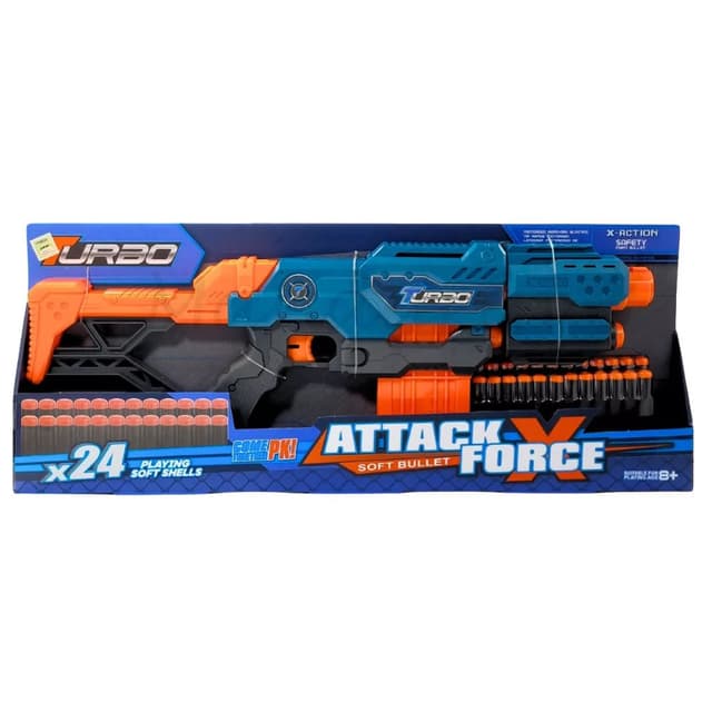 רובה עם 24 חיצים מבית Turbo - ToySale חנות הצעצועים הזולה במדינה