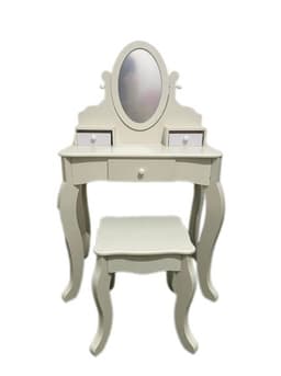 שידת איפור סיגל בצבע שמנת - ToySale חנות הצעצועים הזולה במדינה