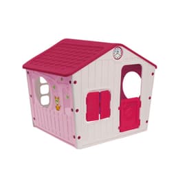 בית קסם גלילי בצבע ורוד מעוצב וצבעוני לילדים- כולל חלונות ודלת כניסה Starplay - ToySale חנות הצעצועים הזולה במדינה