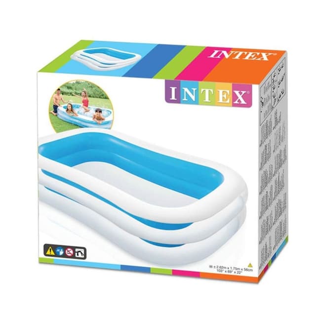 בריכה מאורכת משפחתית מתנפחת דגם 56483 מבית INTEX - ToySale חנות הצעצועים הזולה במדינה