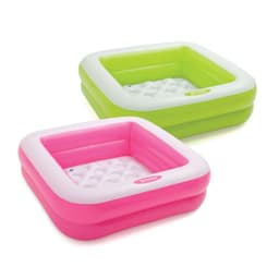 בריכה מתנפחת מרובעת לפעוטות, דגם אינטקס 57100 מידות 85X85X23 - ToySale חנות הצעצועים הזולה במדינה