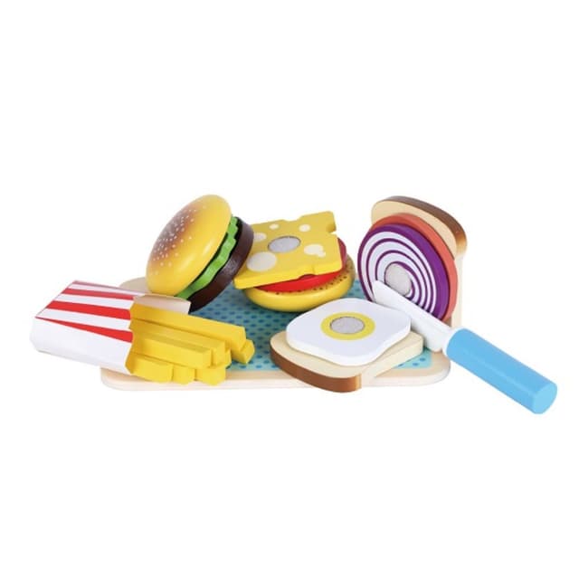 משטח חיתוך המבורגר - Pit Toys - ToySale חנות הצעצועים הזולה במדינה
