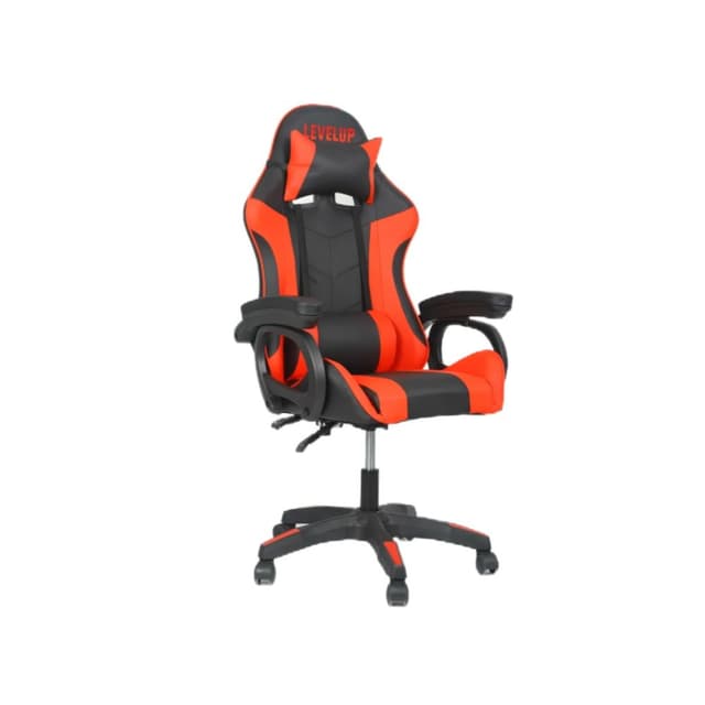 כיסא גיימינג בצבע אדום LEVEL UP - ToySale חנות הצעצועים הזולה במדינה