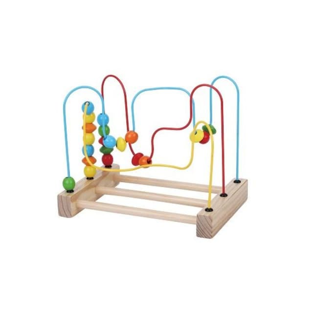 מבוך חרוזים עץ - Pit Toys - ToySale חנות הצעצועים הזולה במדינה