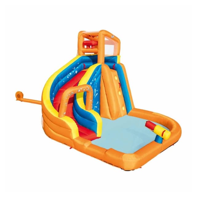 פארק מים מגלשת טורבו+תותח מים Bestway