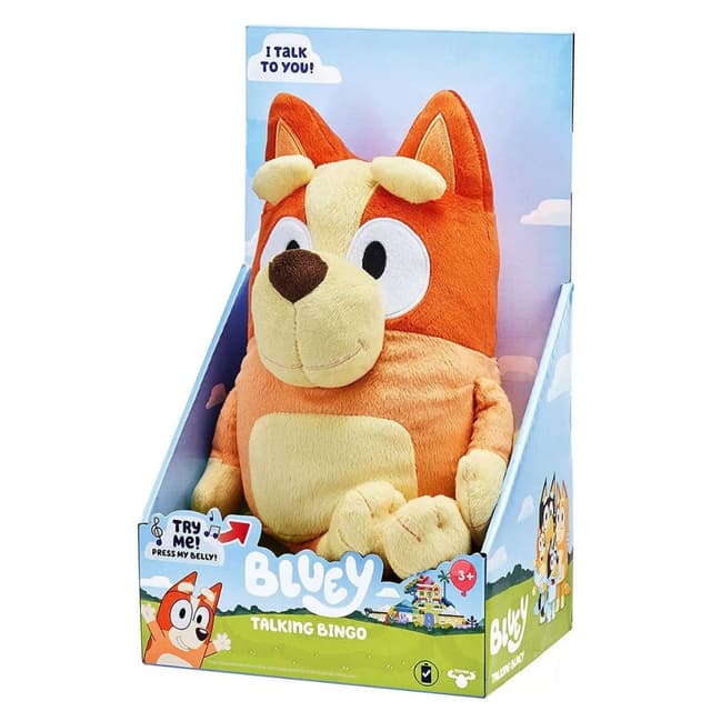 Bluey - בובת בינגו מדברת - ToySale חנות הצעצועים הזולה במדינה