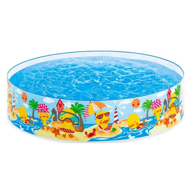 בריכת דופן קשיחה INTEX 58477 בקוטר 122X25 ס"מ - ToySale חנות הצעצועים הזולה במדינה