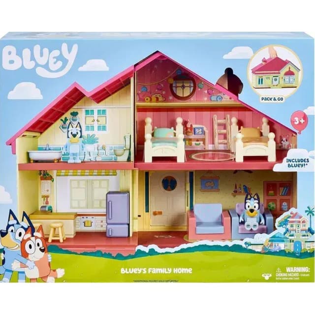 Bluey - הבית של משפחת בלואי - ToySale חנות הצעצועים הזולה במדינה