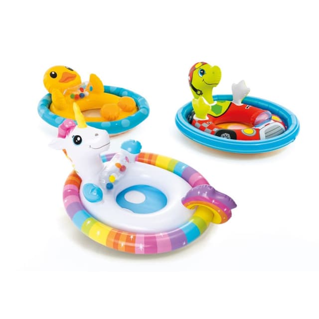 גלגל הליכון חיות מתנפח לילדים לים ולבריכה במגוון עיצובים דגם 59570 מבית INTEX - ToySale חנות הצעצועים הזולה במדינה