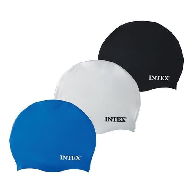 כובע שחייה 3 צבעים - 55992 Intex - ToySale חנות הצעצועים הזולה במדינה