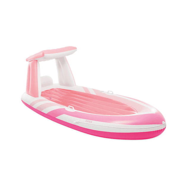 מזרון סירה ורודה מתנפחת INTEX 57804 - ToySale חנות הצעצועים הזולה במדינה