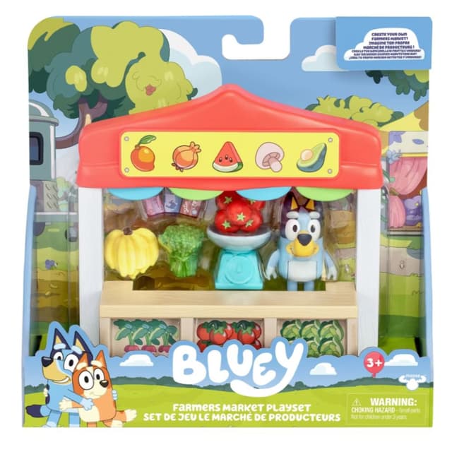Bluey - בלואי שוק איכרים - ToySale חנות הצעצועים הזולה במדינה