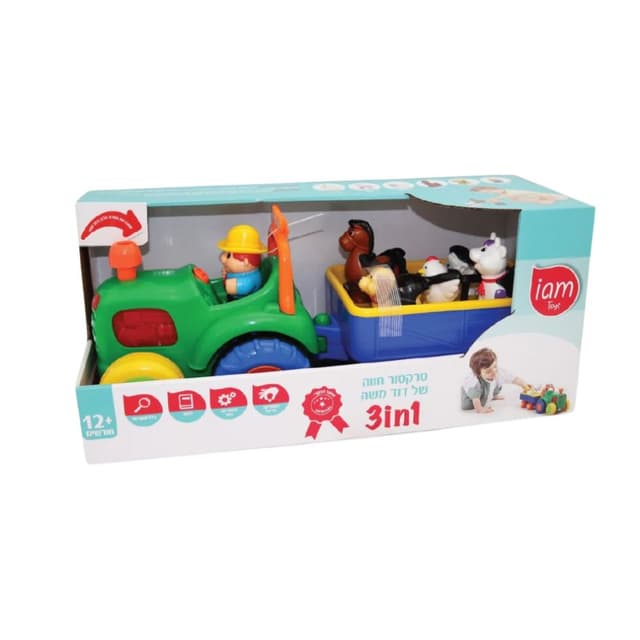 טרקטור חוואי מבית I am - ToySale חנות הצעצועים הזולה במדינה