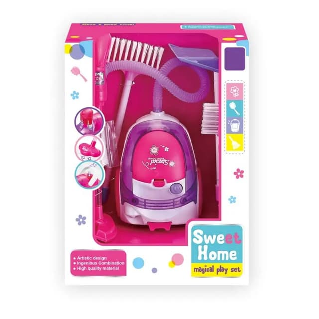שואב האבק הראשון שלי בצבע ורוד - ToySale חנות הצעצועים הזולה במדינה
