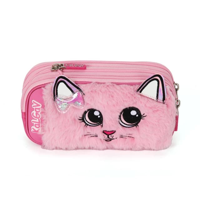 קלמר מתרחב חתול ורוד - קל גב - ToySale חנות הצעצועים הזולה במדינה