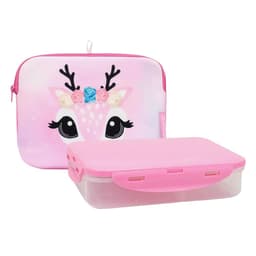 תיק אוכל איילה בצבע ורוד - קל גב Kal Gav - ToySale חנות הצעצועים הזולה במדינה