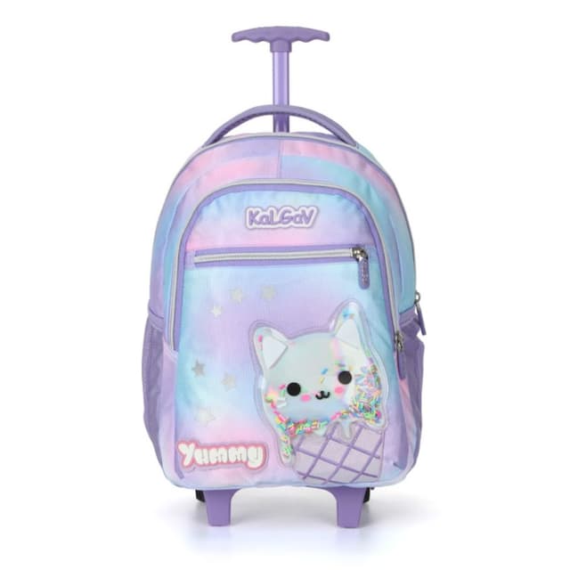 תיק טרולי לגן קל גב – גלידה - ToySale חנות הצעצועים הזולה במדינה