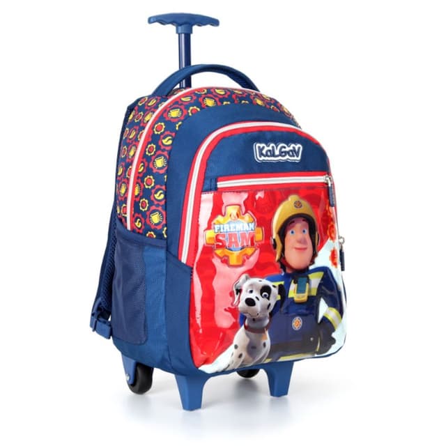 תיק טרולי לגן קל גב – סמי הכבאי - ToySale חנות הצעצועים הזולה במדינה