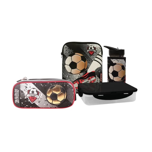 מארז אביזרים משחק כדורגל שחור - Kal Gav - ToySale חנות הצעצועים הזולה במדינה