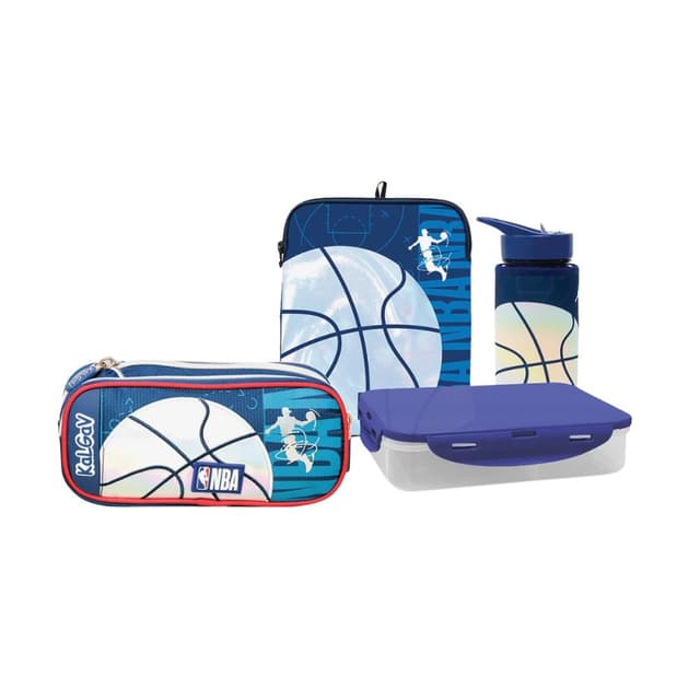 מארז אביזרים NBA כחול - Kal Gav - ToySale חנות הצעצועים הזולה במדינה