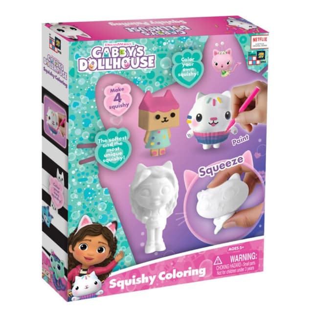 ערכת יצירה סקווישי עם גבי – בית הבובות של גבי - ToySale חנות הצעצועים הזולה במדינה
