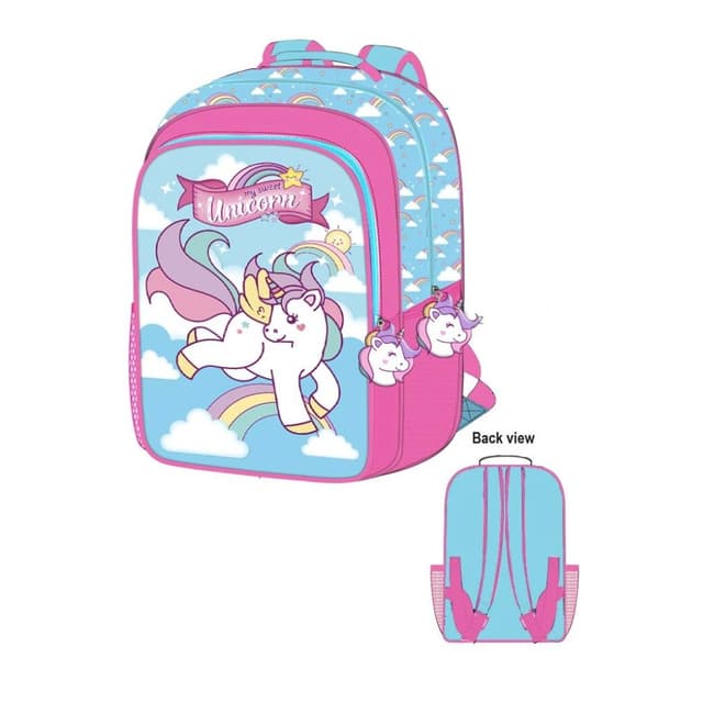 תיק גן בעיצוב תלת מימד מבית I-POP – חד קרן - ToySale חנות הצעצועים הזולה במדינה