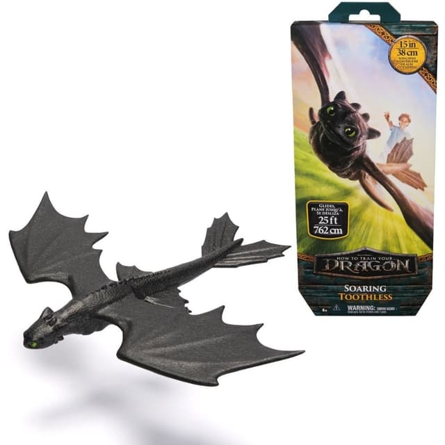 דמות עפה הדרקון הראשון שלי  - שום שן "Toothless" - ToySale חנות הצעצועים הזולה במדינה