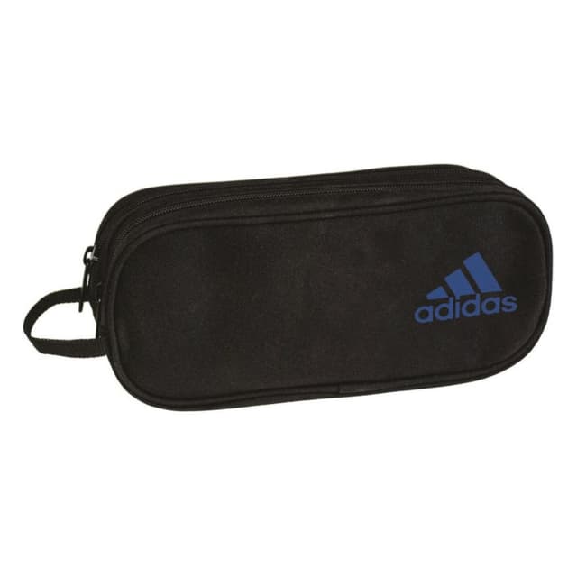 קלמר Adidas שני תאים - שחור/לוגו כחול - ToySale חנות הצעצועים הזולה במדינה