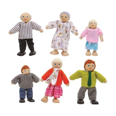סט 6 בובות | Pit Toys - ToySale חנות הצעצועים הזולה במדינה