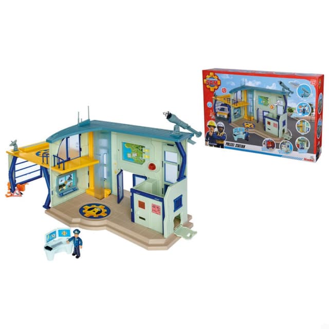 סמי הכבאי – תחנת משטרה עם דמויות ושטחי פעילות - ToySale חנות הצעצועים הזולה במדינה