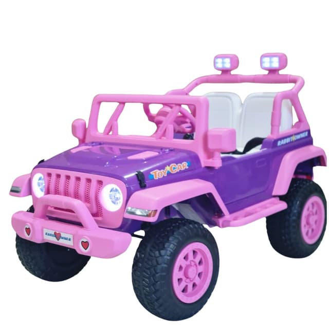 גיפ נסיכות לילדות 4X4 ממונע לילדים 12V שלט חכם עם תאורת LED ומוזיקה מובנית - ToySale חנות הצעצועים הזולה במדינה