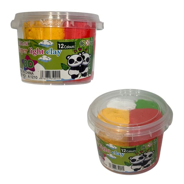 סופר קליי צבעוני לילדים – 4 צבעי בצק קלים לעיצוב - ToySale חנות הצעצועים הזולה במדינה