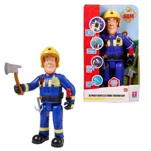 סמי הכבאי - דמות אלקטרונית עם אורות וצלילים - ToySale חנות הצעצועים הזולה במדינה