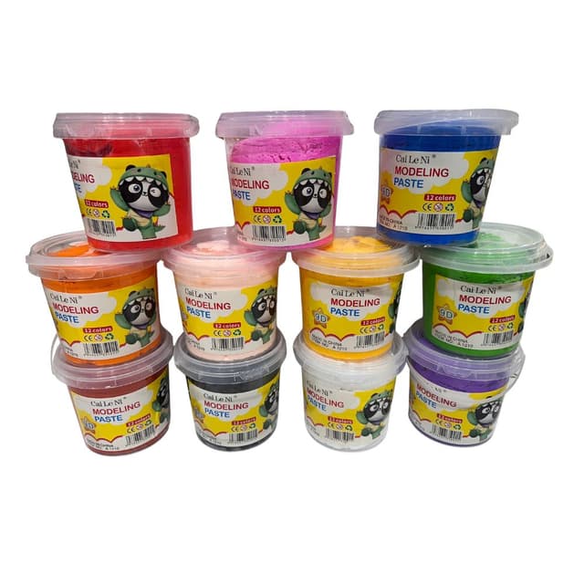 סופר קליי צבעוני לילדים 230 גר' – מגוון צבעי בצק קלים לעיצוב - ToySale חנות הצעצועים הזולה במדינה