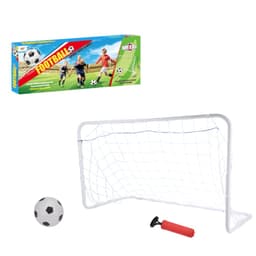 שער כדורגל לילדים עם כדור ומשאבה – למשחק ספורטיבי מהנה בכל מקום! - ToySale חנות הצעצועים הזולה במדינה