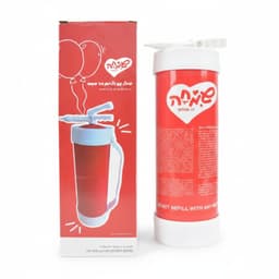 מיכל גז הליום קטן חד״פ לשימוש ביתי