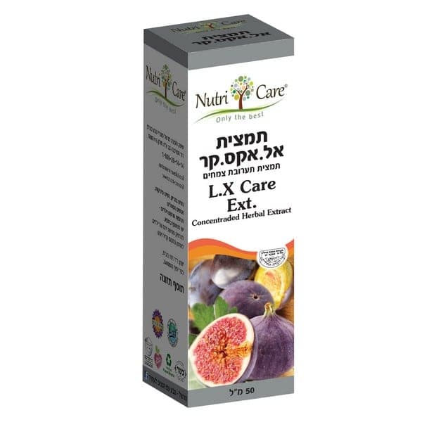 תמצית אל. אקס. קר (לקסיקר) 50 מ"ל L.X CARE נוטריקר Nutri care