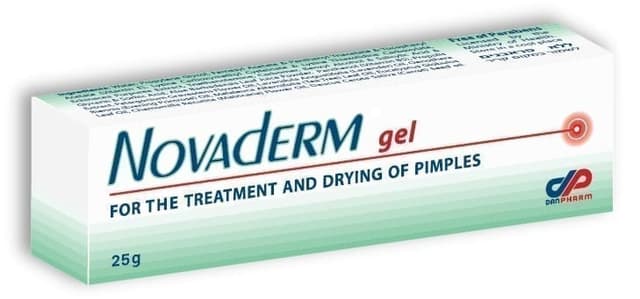 נובה דרם ג'ל Novaderm gel דן פארם 25 גרם