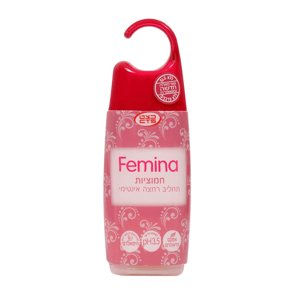 פמינה Femina תחליב רחצה אינטימי חמוציות כצט