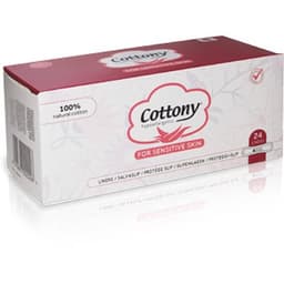 כותוני מגן תחתון 24 יחידות בתפזורת Cottony