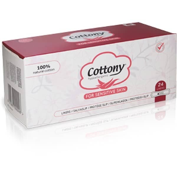 כותוני מגן תחתון 24 יחידות בתפזורת Cottony