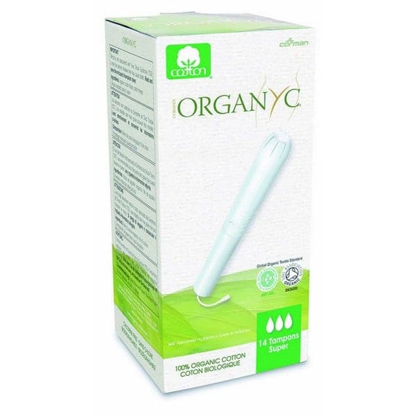 טמפון עם מוליך סופר 16 טמפונים ORGANIC