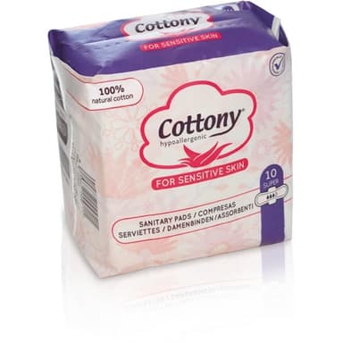 כותוני תחבושות עם כנפיים לספיגה מוגברת Cottony