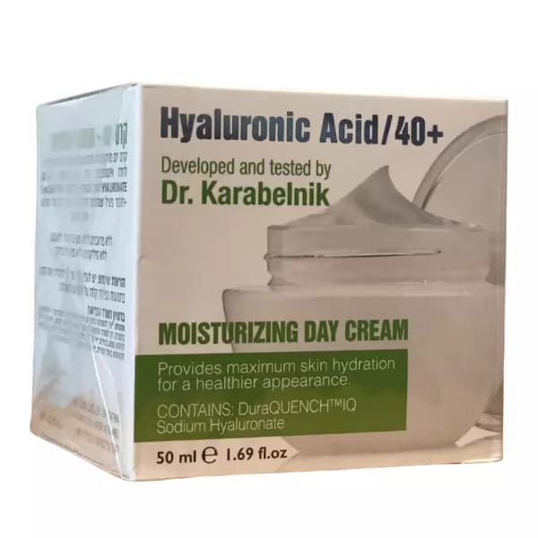 קרם יום חומצה היאלרונית | 50 מ"ל | ד"ר קרבלניק