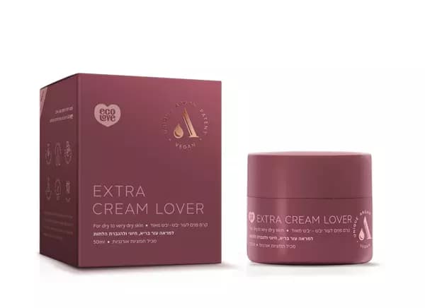 קרם פנים לעור יבש | אקו לאב | 50 מ"ל