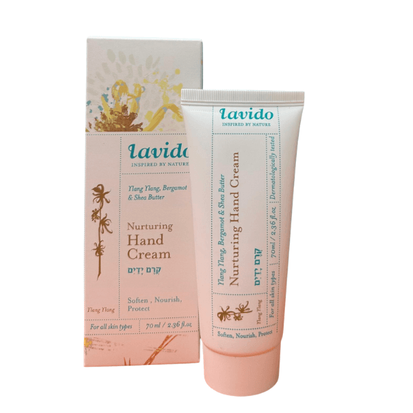 קרם ידיים ילנג ילנג וברגמוט | Lavido לבידו | 70 מ"ל